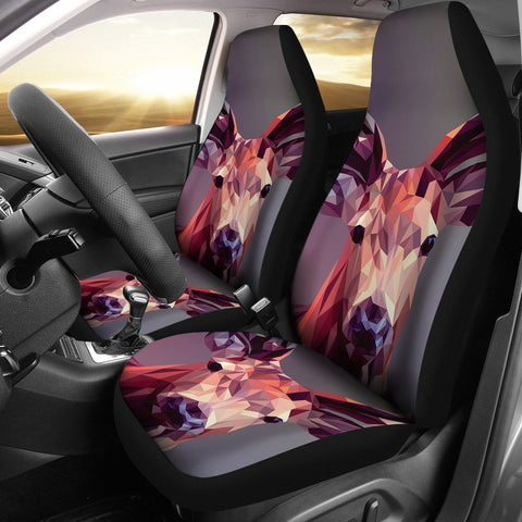 Deer Vector Art Print Car Seat Covers-Free Shipping