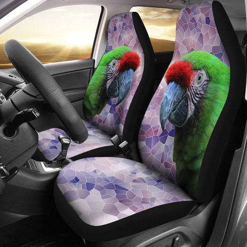 Military Macaw Print Car Seat Covers-Free Shipping