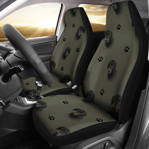 Curly Coated retriever Dog Print Car Seat Covers-Free Shipping