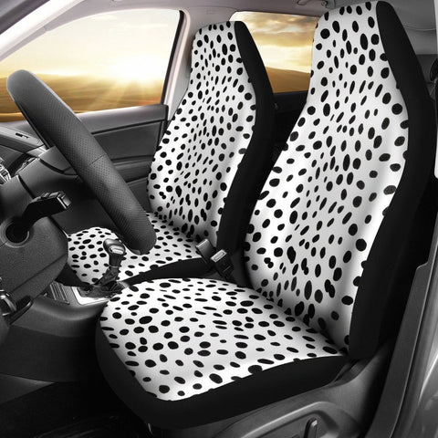 Dalmatian Dog Skin Print Car Seat Covers-Free Shipping