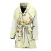 Amazing Bracco Italiano Dog Print Women's Bath Robe-Free Shipping