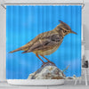 Lark Bird Print Shower Curtains-Free Shipping