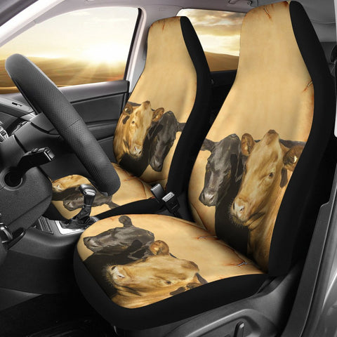 Dexter Cattle (Cow) Print Car Seat Covers-Free Shipping