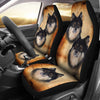 Cute Finnish Lapphund Print Car Seat Covers-Free Shipping
