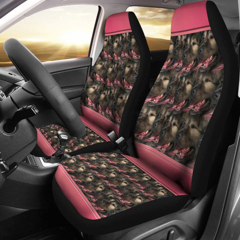 Caucasian Shepherd Dog In Lots Print Car Seat Covers-Free Shipping