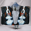 Amazing Bernese Mountain Dog Print Hooded Blanket-Free Shipping