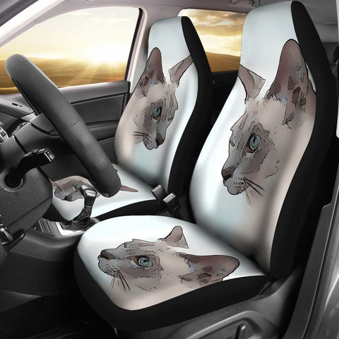 Tonkinese cat Print Car Seat Covers-Free Shipping