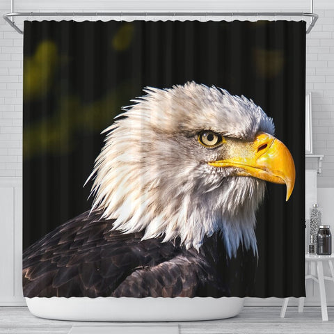 White Tailed Eagle Bird Print Shower Curtains-Free Shipping