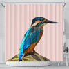 HummingBird Vector Art Print Shower Curtains-Free Shipping