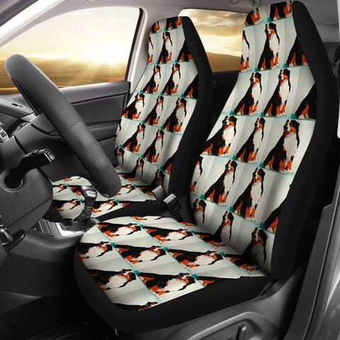 Bernese Mountain Dog Patterns Print Car Seat Covers-Free Shipping