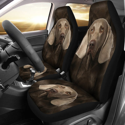 Weimaraner Dog Print Car Seat Covers-Free Shipping