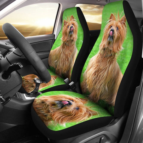 Cute Australian Terrier Dog  Print Car Seat Covers-Free Shipping