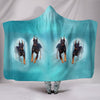 Amazing Doberman Pinscher Dog Print Hooded Blanket-Free Shipping