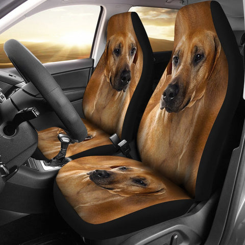 Rhodesian Ridgeback Dog Print Car Seat Covers-Free Shipping