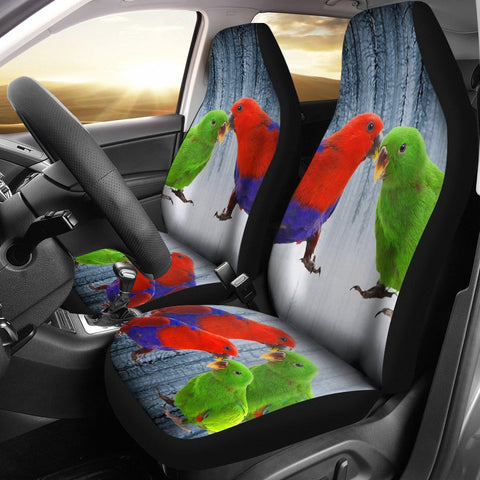 Eclectus Parrot Print Car Seat Covers- Free Shipping