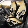 Polish Lowland Sheepdog Print Car Seat Covers- Free Shipping