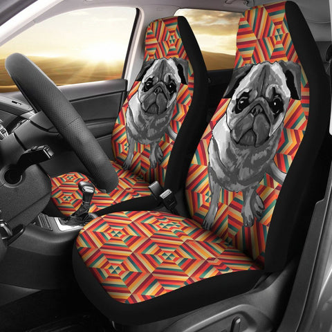 Pug Print Car Seat Covers- Free Shipping