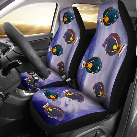 Acanthurus Achilles(Achilles Tang) Fish Print Car Seat Covers- Free Shipping