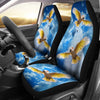 Salmon-Crested Cockatoo Print Car Seat Covers- Free Shipping