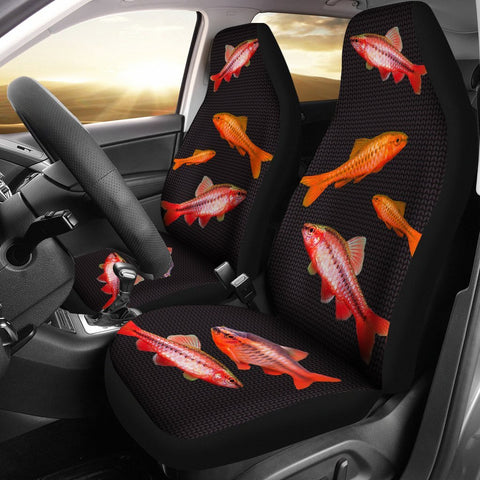 Cherry Barb Fish Print Car Seat Covers- Free Shipping