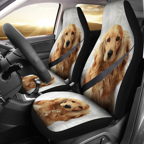 English Cocker Spaniel Print Car Seat Covers- Free Shipping