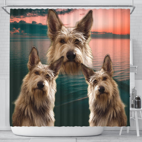 Berger Picard Print Shower Curtans-Free Shipping