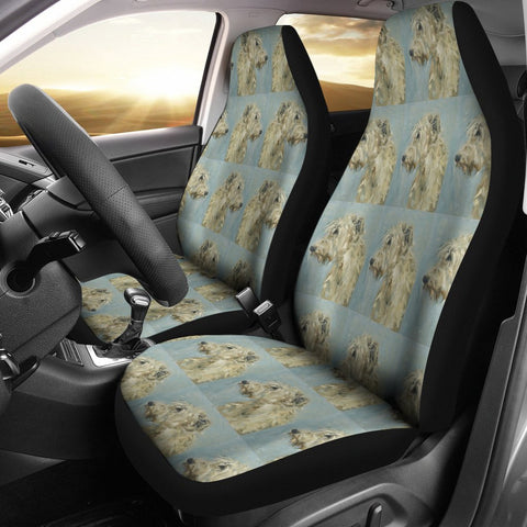 Irish Wolfhound Dog Patterns Print Car Seat Covers-Free Shipping