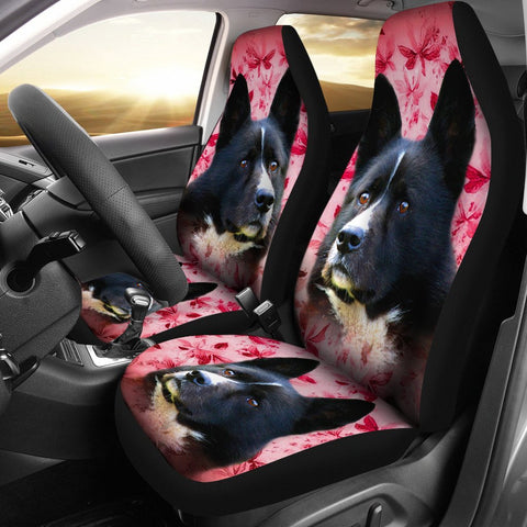 Karelian Bear Dog Print Car Seat Covers-Free Shipping