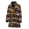 Amazing South African Boerboel Dog Patterns Print Women's Bath Robe-Free Shipping