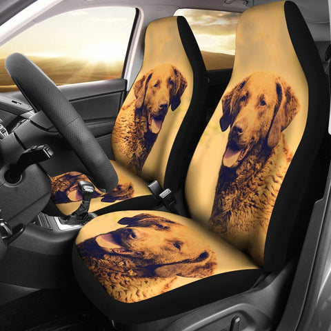 Chesapeake Bay Retriever Dog Print Car Seat Covers-Free Shipping