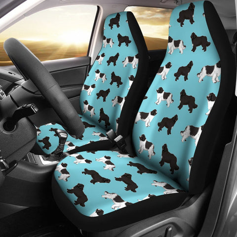 Newfoundland Dog Pattern Print Car Seat Covers-Free Shipping