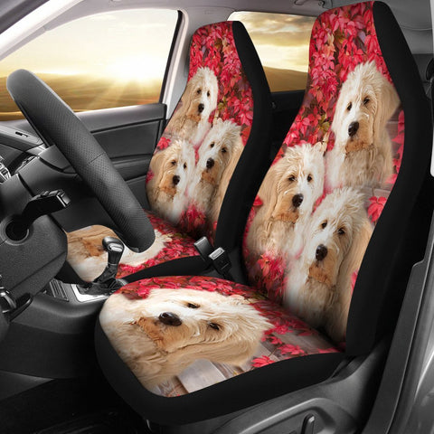 Amazing Goldendoodle Print Car Seat Covers-Free Shipping