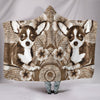 Cute Chihuahua Print Hooded Blanket-Free Shipping