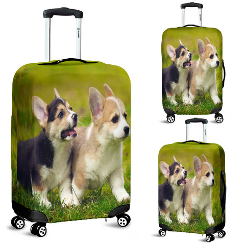 Corgi Dog Luggage Cover