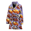 Oscar Fish Print Women's Bath Robe-Free Shipping