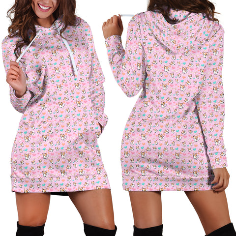 Chihuahua Dog Lovers Womens Hoodie Dress