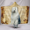 Cute Old English Sheepdog Print Hooded Blanket-Free Shipping