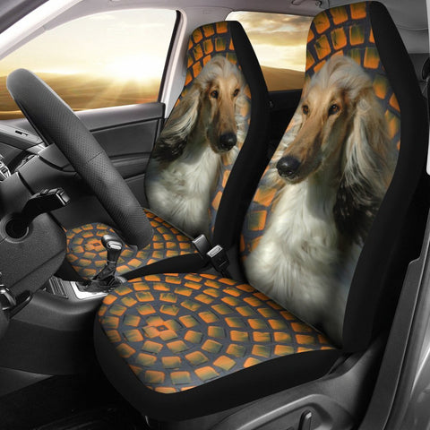 Afghan Hound Golden Print Car Seat Covers-Free Shipping