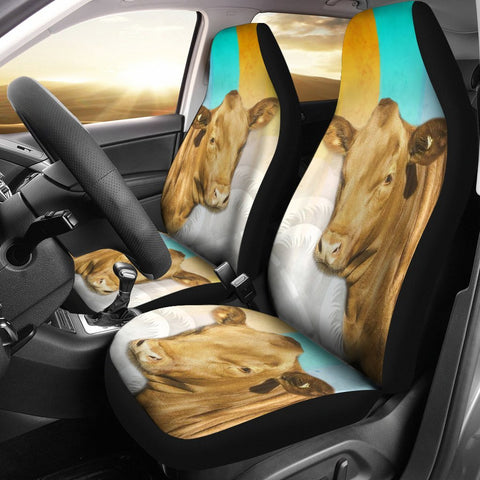 Amazing Dexter Cattle (Cow) Print Car Seat Covers-Free Shipping