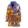 Oranda Fish Print Women's Bath Robe-Free Shipping