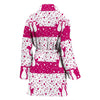 Penguin Bird Print Women's Bath Robe-Free Shipping