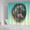 Caucasian Shepherd Dog Print Shower Curtain-Free Shipping