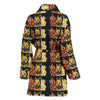 Australian Terrier Dog Pattern Print Women's Bath Robe-Free Shipping