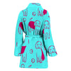 Beagle dog Print Women's Bath Robe-Free Shipping