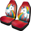 Unicorn rainbow Print Car Seat Covers-Free Shipping