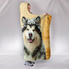 Amazing Alaskan Malamute Print Hooded Blanket-Free Shipping