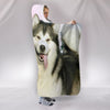 Amazing Alaskan Malamute Print Hooded Blanket-Free Shipping