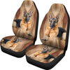 German Shepherd Dog Print Car Seat Covers-Free Shipping