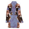 Djungarian Hamster (Siberian Hamster) Print Women's Bath Robe-Free Shipping