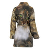 Maine Coon Cat Print Women's Bath Robe-Free Shipping